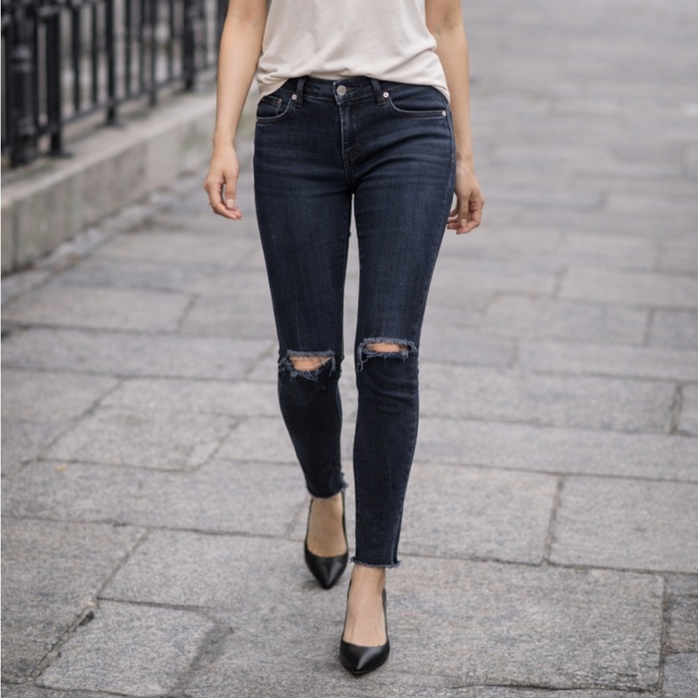 J Brand Dark Blue Women's Skinny Jeans